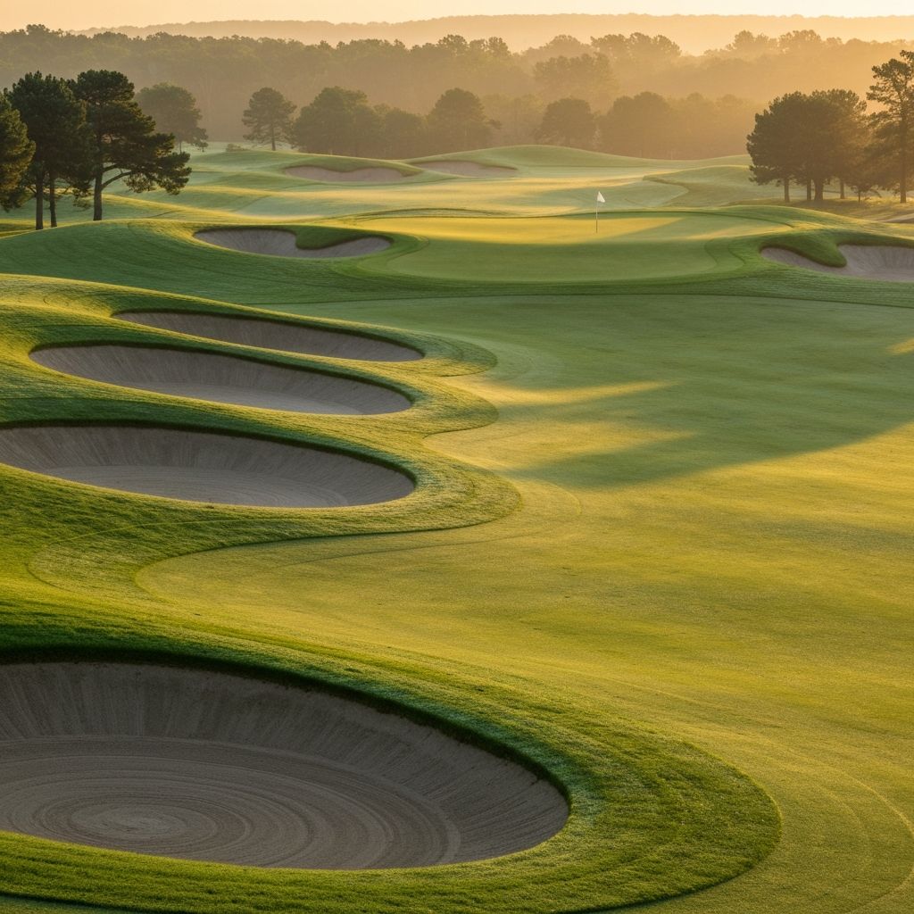 Championship golf course